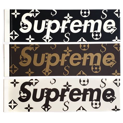 stickers supreme louis vuitton|Louis Vuitton sticker sheet.